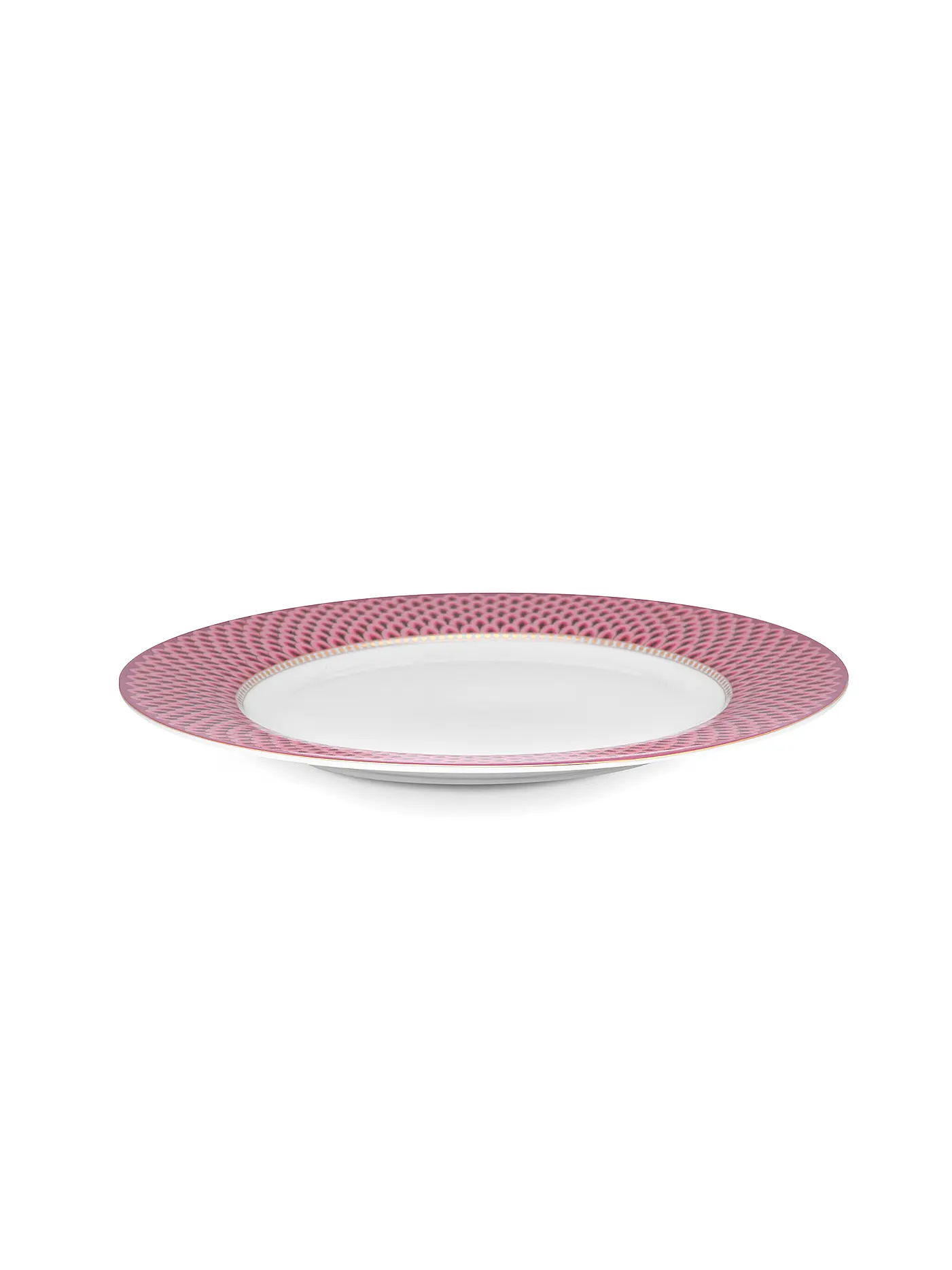 PIP STUDIO | Speiseteller 26,5cm FLOWER FESTIVAL Red Light Blue | beere